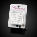 Charisma 10pcs 20G 1.8mm Colored Stainless Steel L Shaped Nose Rings Studs Nose Studs Bone Crystals Hypoallergenic Body Nose Piercings 