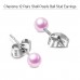 Charisma 5mm Pearl Stud Earrings Set for Girls Women Hypoallergenic Composite Faux Pearl Earrings Pack 12 Pairs Mixed Color