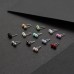 Charisma 5mm Pearl Stud Earrings Set for Girls Women Hypoallergenic Composite Faux Pearl Earrings Pack 12 Pairs Mixed Color
