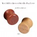 Evevil Wood Mixed Stone Plugs 18 Pairs/36 Pieces Set 00g 10mm Ear Plugs Ear Tunnels Ear Gauges Double Flared Ear Expander Stretcher Set