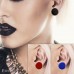 Evevil Wood Mixed Stone Plugs 18 Pairs/36 Pieces Set 9/16" 14mm Ear Plugs Ear Tunnels Ear Gauges Double Flared Ear Expander Stretcher Set
